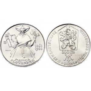 Czechoslovakia 500 Korun 1988