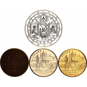 Czech Republic Lot of 4 Medals 21st Century