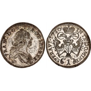 Austria 1 Kreuzer 1750 WI