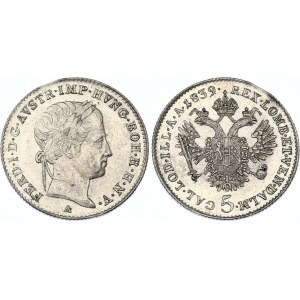 Austria 5 Kreuzer 1839 A