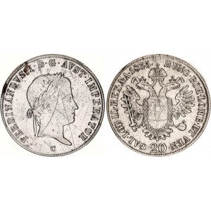Austria 20 Kreuzer 1835 C