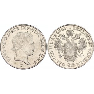 Austria 20 Kreuzer 1841 C
