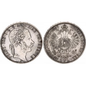 Austria 1 Florin 1867 A