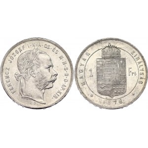 Hungary 1 Forint 1878 KB