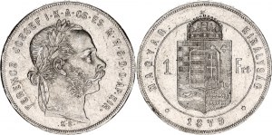 Hungary 1 Forint 1879 BP