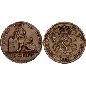 Belgium 10 Centimes 1833