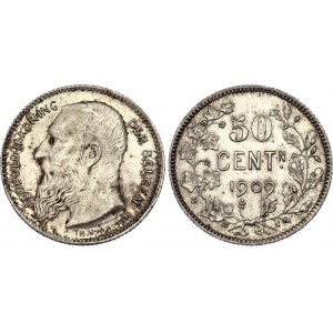 Belgium 50 Centimes 1909