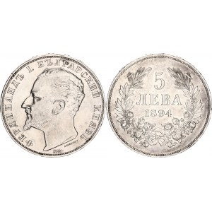 Bulgaria 5 Leva 1894 KB
