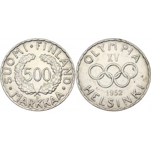 Finland 500 Markkaa 1952 H