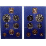Great Britain Lot of 7 Coin Sets 1970 - 1990