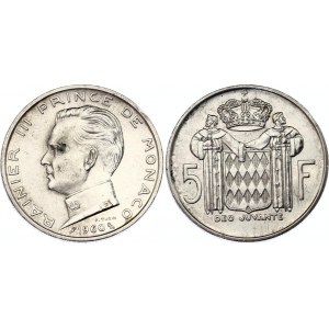 Monaco 5 Francs 1960