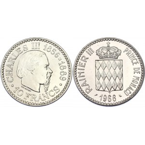 Monaco 10 Francs 1966