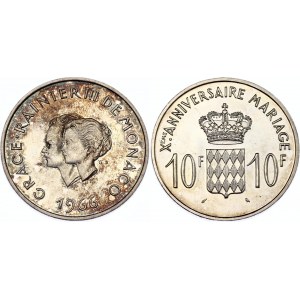 Monaco 10 Francs 1966