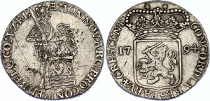 Netherlands Zeeland 1 Ducat 1794 ♜