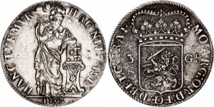 Netherlands 3 Gulden 1793