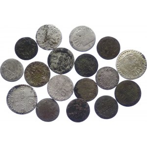 Poland Lot of 17 Coins 1800 - 1899