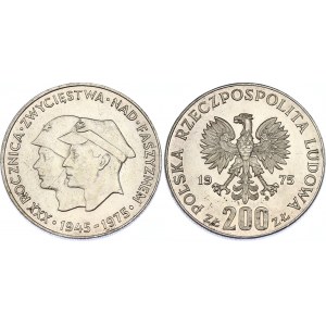 Poland 200 Zlotych 1975