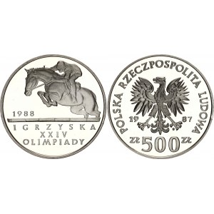 Poland 500 Zlotych 1987