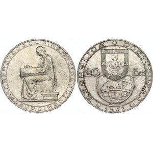 Portugal 20 Escudos 1953