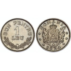 Romania 1 Leu 1924