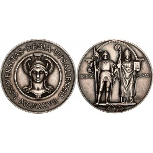 Sweden Silver Medal 450th Anniversary of Uppsola University 1927