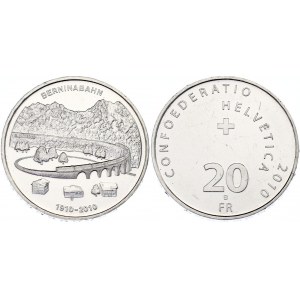 Switzerland 20 Francs 2010