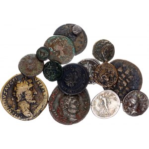 Ancient World Lot of 15 Coins 1st Millennium AD