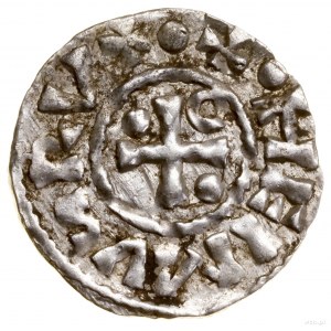 Denarius, no date (985-995), Regensburg, minter Aljan; Av....