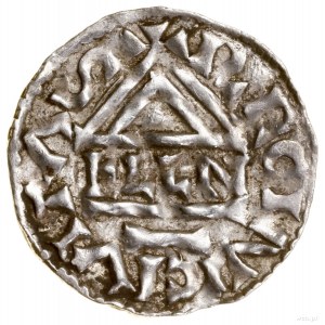 Denar, bez daty (985-995), Ratyzbona, mincerz Aljan; Aw...