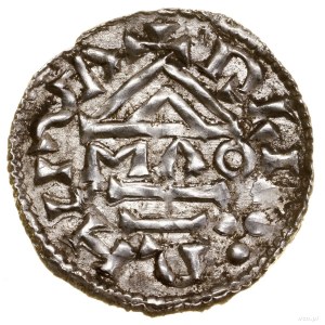 Denar, bez daty (985-995), Ratyzbona, mincerz Mauro; Aw...
