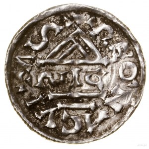 Denar, bez daty (985-995), Ratyzbona, mincerz Sigu; Aw:...