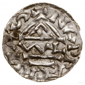 Denar, bez daty (985-995), Nabburg, mincerz Vilja; Aw: ...