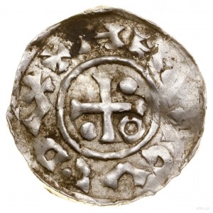 Denarius, no date (985-989), Augsburg, Othal minter; Av:...