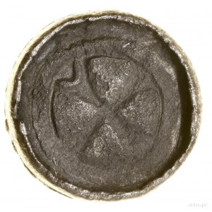 Denar krzyżowy, X/XI w.; Aw: Krzyż grecki, w każdym kąc...