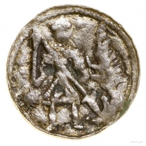 Denarius, no date (ca. 1120-ca. 1136); Av: Knight pierce...