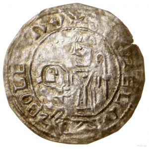 Brakteat absolucyjny, bez daty (1137-1138); Św. Wojciec...