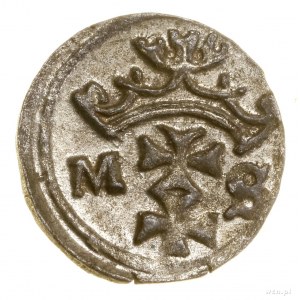 Denarius, no date, Gdansk; variety with letters M - S, miec...