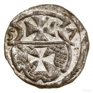 Denar, 1557, Elbląg; Białk.-Szw. 449, CNCE 234, Kop. 71...