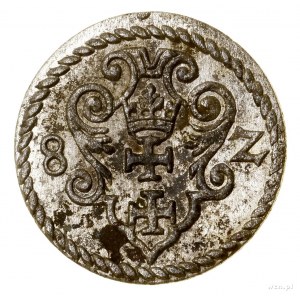 Denar, 1582, Danzig; CNG 126.IV, Kop. 7420 (R3), Kurp. ...
