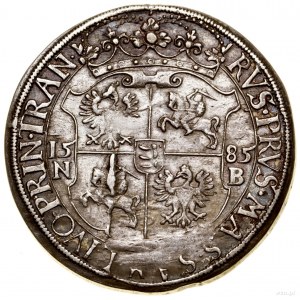 Talar, 1585 NB, Nagybánya; Aw: Półpostać króla w prawo,...