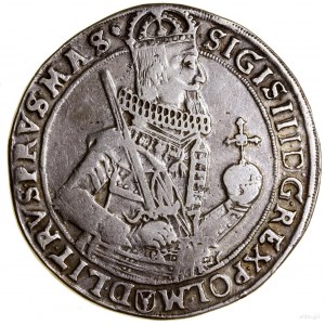 Talar, 1631, Bydgoszcz; Aw: Wąska półpostać króla bez s...