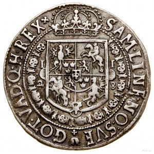 Quartertalar, 1628, Bydgoszcz; Av: Bust of ruler in co...