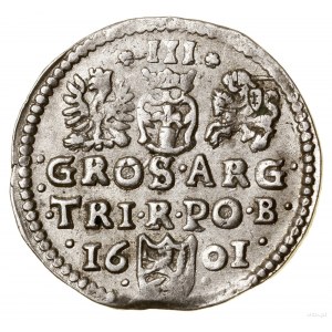 Trojak, 1601, Bydgoszcz; Iger B.01.1.a (R), Kop. 1189, ...