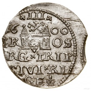 Trojak, 1600, Riga; no punctuation mark between....