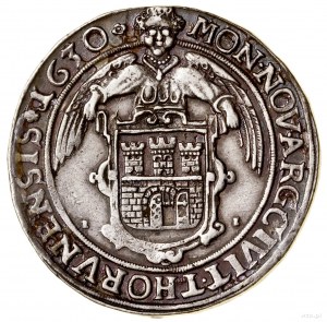 Półtalar, 1630, Toruń; Aw: Półpostać władcy w prawo, tr...