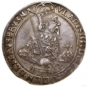Talar, 1633, Bydgoszcz; Aw: Półpostać króla trzymająceg...