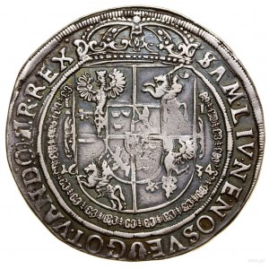 Talar, 1634, Bydgoszcz; Aw: Półpostać króla trzymająceg...