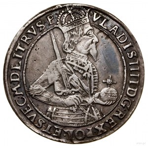 Talar, 1634, Toruń; Aw: Półpostać króla w prawo, trzyma...