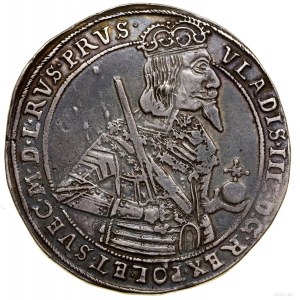Talar, 1638, Toruń; Aw: Półpostać króla w prawo, trzyma...