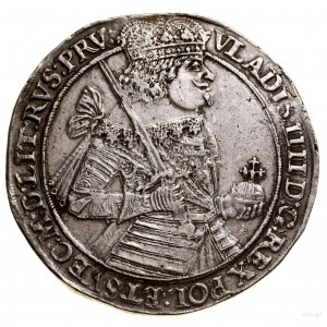 Talar, 1640, Toruń; Aw: Półpostać króla w koronkowym ko...